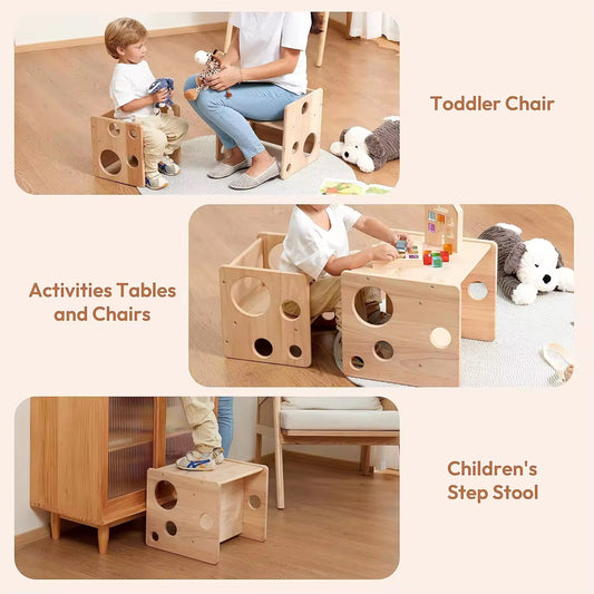 Kids Study Gaming Dinning Table and Chair Set