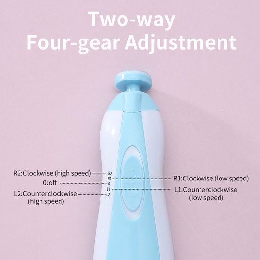 Baby Electric Nail Care Set Safe and Durable Finger Nail Trimmer