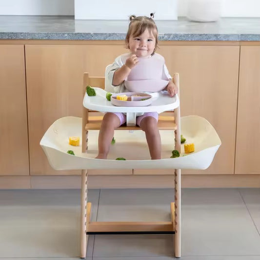 Practical Injection-Molded Plastic High Chair Food
Catcher for Babies & Toddlers