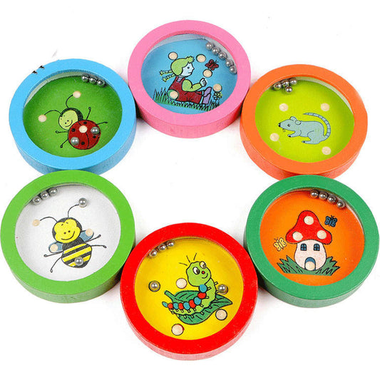 Educational Colorful Balance Ball Bearing Maze Game